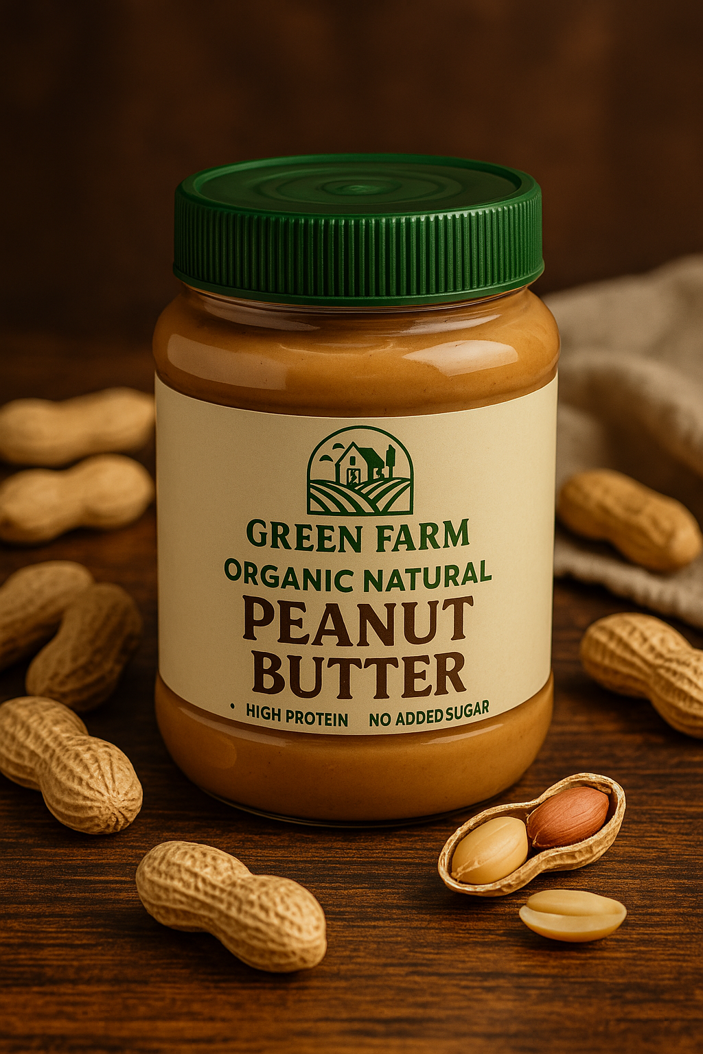 Organic Natural Peanut Butter