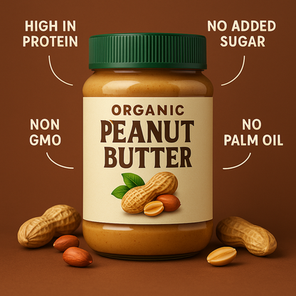 Organic Natural Peanut Butter